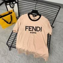2025春夏 男女兼用 【大人気】定番商品 超目玉 半袖Tシャツ フェンディブランドスーパーコピー 流行に関係なく長年愛用できる