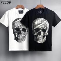 2025春夏 人気雑誌掲載 PHILIPP PLEINスーパーコピー 激安 高品質 半袖Tシャツ 気軽にカジュアルに使える 2色可選