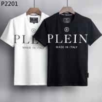 PHILIPP PLEIN偽物ブランド ラックスした雰囲気 ランキング商品 2色可選 ラウンドネック 快適な着心地 半袖Tシャツ 2026新作