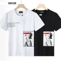 DSQUARED2コピー ブランド 2色可選 プリント オリジナル モデル大絶賛♪ 2025新作 通気性に優れた 着回し度抜群
