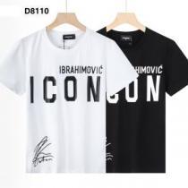 半袖Tシャツ カジュアル 高品質 気軽にカジュアルに使える 2025春夏 2色可選 DSQUARED2ブランド 偽物 通販