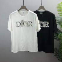 ディオールブランド 偽物 通販 半袖Tシャツ 高評価の人気品 レジャー 柔らかい手触り 2026新作 2色可選