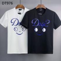 半袖Tシャツ ずっと人気♪ 2色可選 プリント ディースクエアードブランド コピー 高品質 2026新作 デザイン性の高い