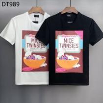 高評価の人気品 半袖Tシャツ 2色可選 高品質 肌に馴染みやすい 2026新作 ディースクエアードスーパーコピー