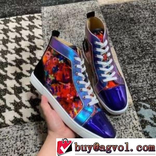 ファッション 人気 オリジナル レースアップシューズ CHRISTIAN LOUBOUTINスーパーコピー 激安 ハイトップシューズ 履き心地抜群 2026新作 着用 男女兼用