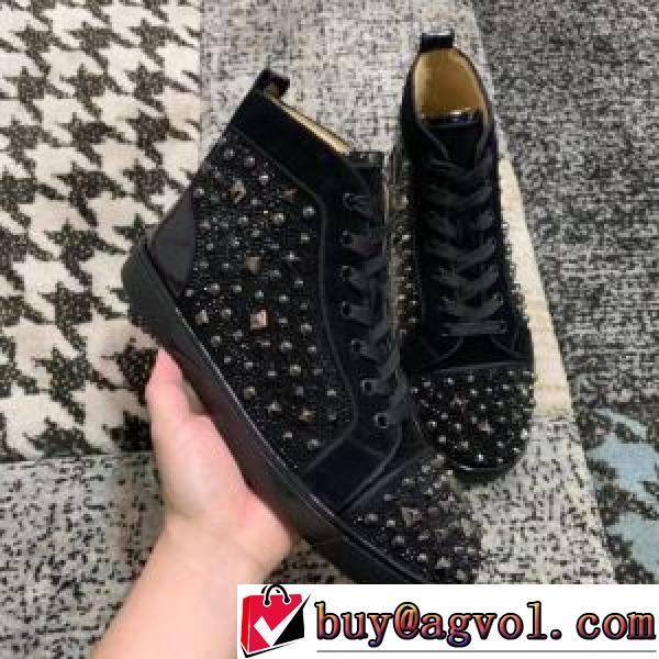 2026新作 CHRISTIAN LOUBOUTINスーパーコピー 先行販売 ハイトップシューズ 流行や季節に拘らないデザイン 軽量