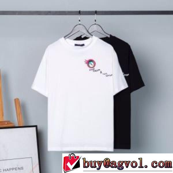 2026新作 半袖Tシャツ 個性的 2色可選 ルイ ヴィトンスーパーコピー 激安 細身のシルエット 頑丈な素材