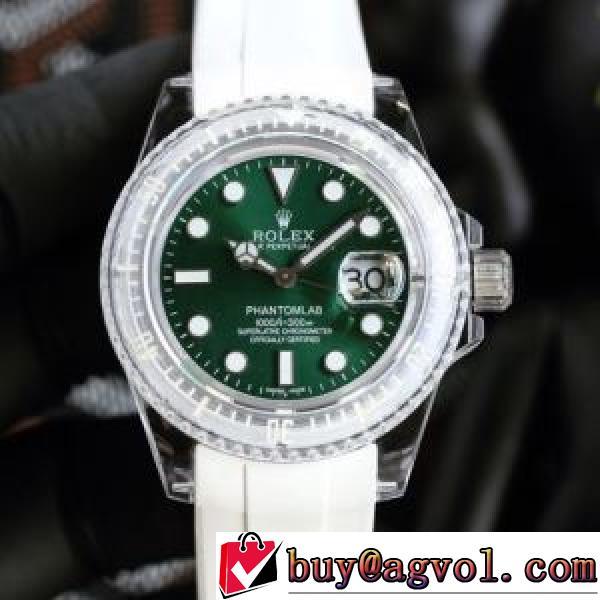 お洒落に魅せる 機械式（自動巻き）ムーブメント ROLEX偽物ブランド 2026新作 シリコン 腕時計 カレンダー機能付き 3色可選.196.