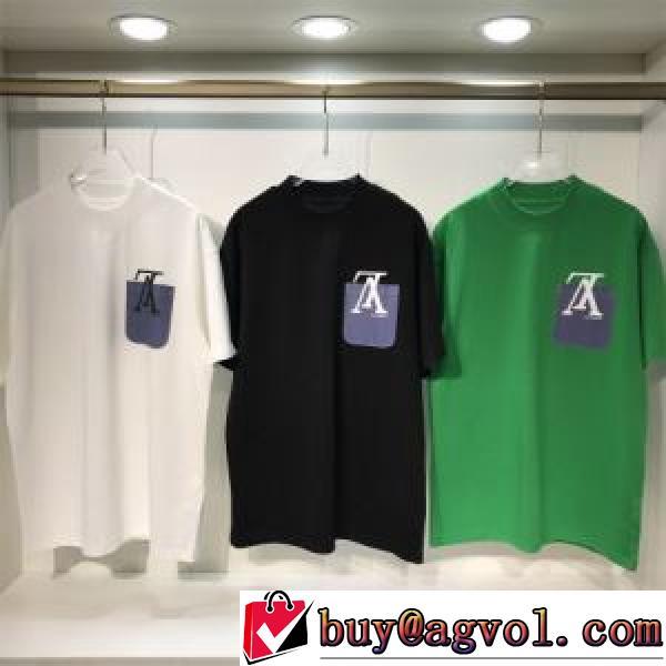 LOUIS VUITTON偽物ブランド 半袖Tシャツ 3色可選 高級感ある 着心地満点 2026春夏