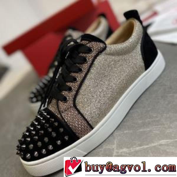 フラットシューズ ファッション 人気 2026新作 CHRISTIAN LOUBOUTINブランド 偽物 通販 大人の雰囲気抜群 クッション加工
