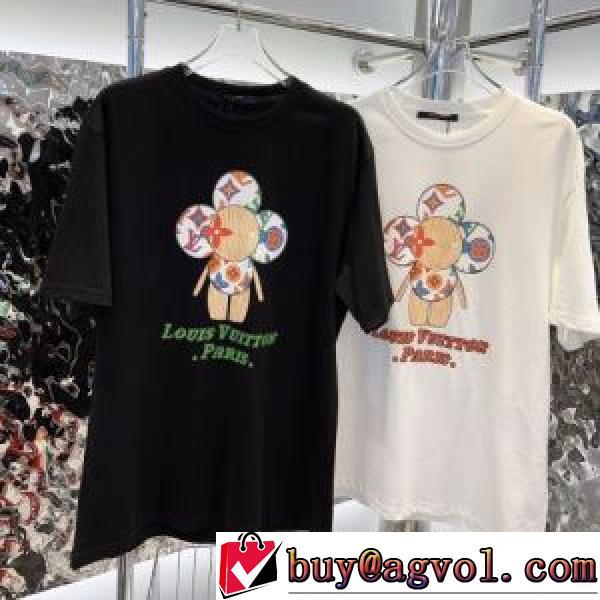 2026春夏 優しいフィット感 半袖Tシャツ 2色可選 体の運動機能を助け ルイ ヴィトンコピー ファッション 人気 レジャー