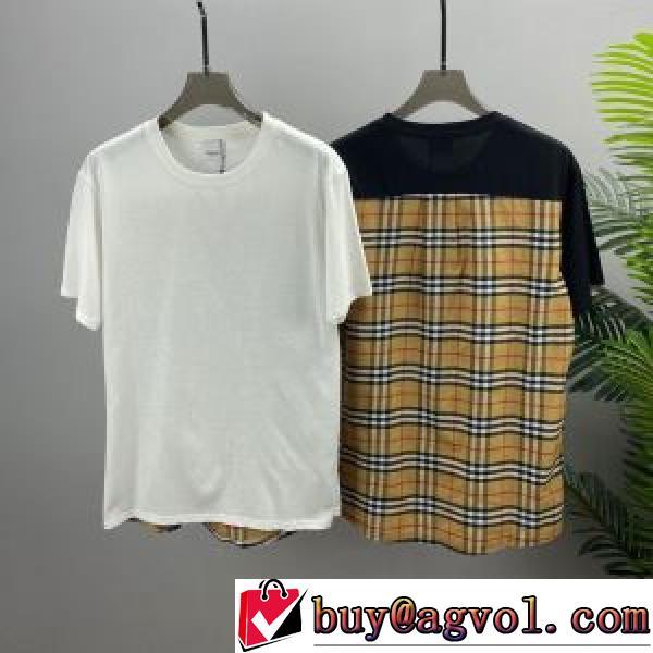 半袖Tシャツ 2色可選 カッコいい印象を付ける BURBERRYブランドスーパーコピー 2026春夏 人気 ランキング
