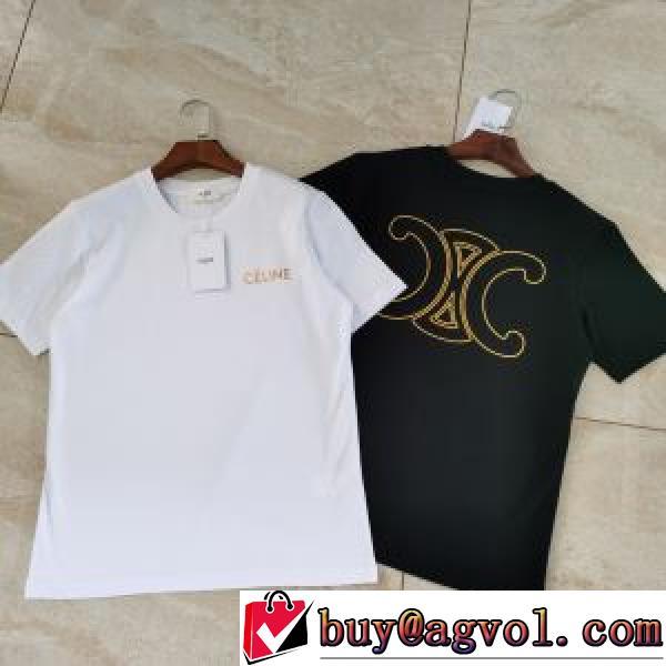 半袖Tシャツ ラウンドネック 2026春夏 CELINEコピー 先行販売 着心地満点 2色可選 頑丈な素材