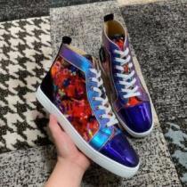 ファッション 人気 オリジナル レースアップシューズ CHRISTIAN LOUBOUTINスーパーコピー 激安 ハイトップシューズ 履き心地抜群 2026新作 着用 男女兼用