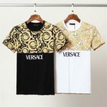 2色可選 VERSACEコピー ブランド 半袖Tシャツ レジャー 通気性に優れた 人気商品登場 2026春夏