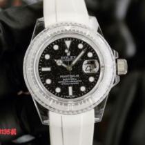 お洒落に魅せる 機械式（自動巻き）ムーブメント ROLEX偽物ブランド 2026新作 シリコン 腕時計 カレンダー機能付き 3色可選.196.