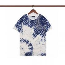 超目玉 半袖Tシャツ 着心地満点 クールビズ ルイ ヴィトンコピー ブランド 綿/コットン 2025春夏