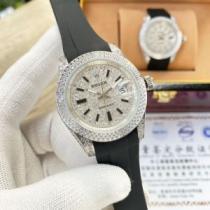 4色可選 機械式（自動巻き）ムーブメント 今買い◎得 シリカゲル ベルト ロレックススーパーコピー ダイヤベゼル 2026新作 ダイヤ付き時計ケース.196.