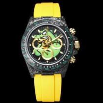 自動巻き ムーブメント 男性用腕時計 ROLEXコピーブランド 2025新作 シリカゲル ベルト 海外セレブ愛用 摩擦に強い鉱物質鏡面.196.