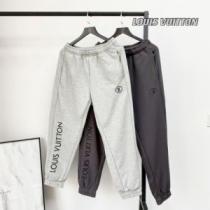 2色可選 スエットパンツ LOUIS VUITTONブランド コピー 2026春夏 絶妙なルーズ感 刺繍加工 ウルトラストレッチ