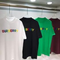 BURBERRYスーパーコピー  半袖Tシャツ 4色可選 2026春夏 肌に馴染みやすい 自分らしいスタイリング ポップ