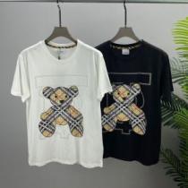 半袖Tシャツ 2色可選 BURBERRY偽物ブランド 2026春夏 スタイリッシュな印象 プリント ラックスした雰囲気
