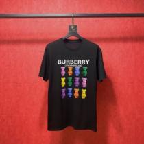 バーバリーコピー 半袖Tシャツ 大きめサイズ 2026春夏 無地 2色可選 落ち着いた感覚 ラウンドネック