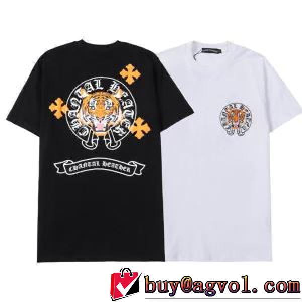 クロムハーツコピーブランド 頑丈な素材 2026春夏 お洒落に魅せる 半袖Tシャツ 2色可選 上品な輝きを放つ形