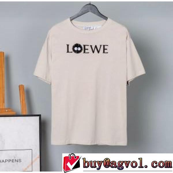 吸汗性に優れ 早くも完売している ロエベ偽物ブランド 半袖Tシャツ 着心地満点 プリント 2026春夏