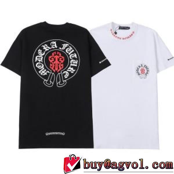 半袖Tシャツ 2色可選 落ち着いた感覚 2026春夏 プリント クロムハーツコピーブランド カッコいい印象を付ける