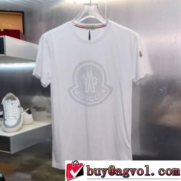自然な肌触り 2色可選 通気性に優れた 半袖Tシャツ モンクレールコピーブランド コーデ 知的なムードを演出 2026春夏