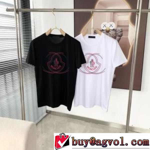 気軽にカジュアルに使える 定番のアイテム 半袖Tシャツ 2026春夏 モンクレールスーパーコピー 激安 吸汗速乾 2色可選