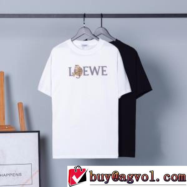 ラックスした雰囲気 半袖Tシャツ ロエベブランドスーパーコピー 2色可選 上品に着こなせ 2026春夏 肌に馴染みやすい