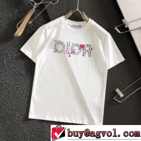 2026春夏 ディオールスーパーコピー 激安 半袖Tシャツ 通気性に優れた 2色可選 先行販売 気軽にカジュアルに使える