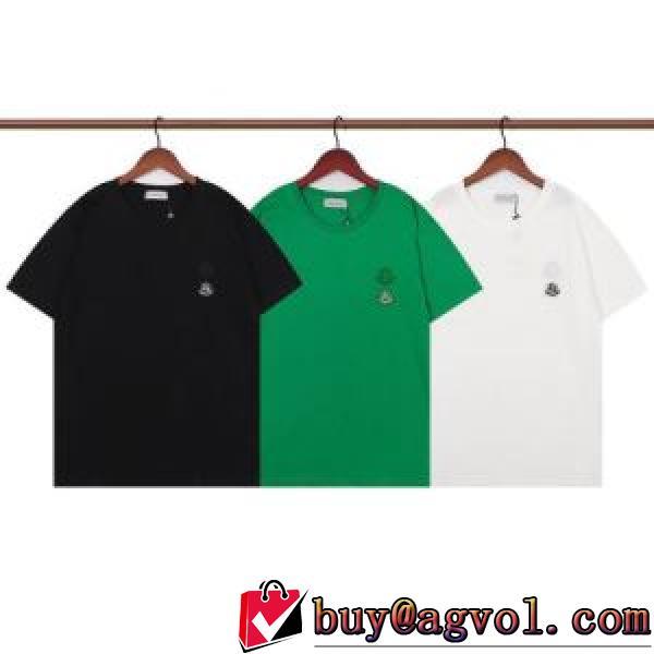 シンプル 2026春夏 モンクレールブランドコピー 3色可選 実用性に溢れるアイテム 半袖Tシャツ 自分らしいスタイリング