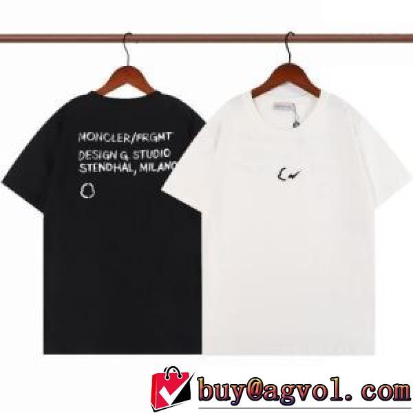 快適な着心地 半袖Tシャツ 吸汗性に優れ モンクレールブランドスーパーコピー 2026春夏 おしゃれに絶大な人気の 2色可選