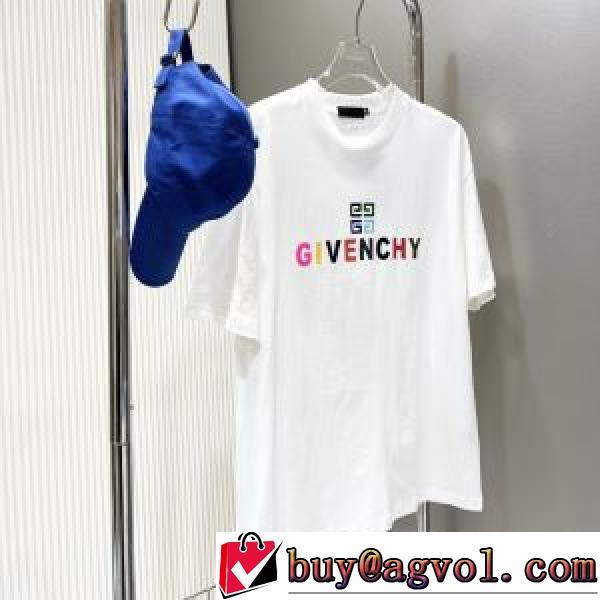 半袖Tシャツ ジバンシィブランドコピー 着回し度抜群 柔らかい手触り 快適 2026春夏 個性的なデザ