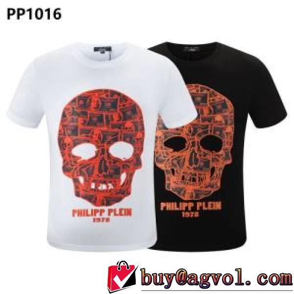 オリジナル 2022春夏 半袖Tシャツ 使い勝手抜群 2色可選 フィリッププレインコピーブランド 柔らかい手触り