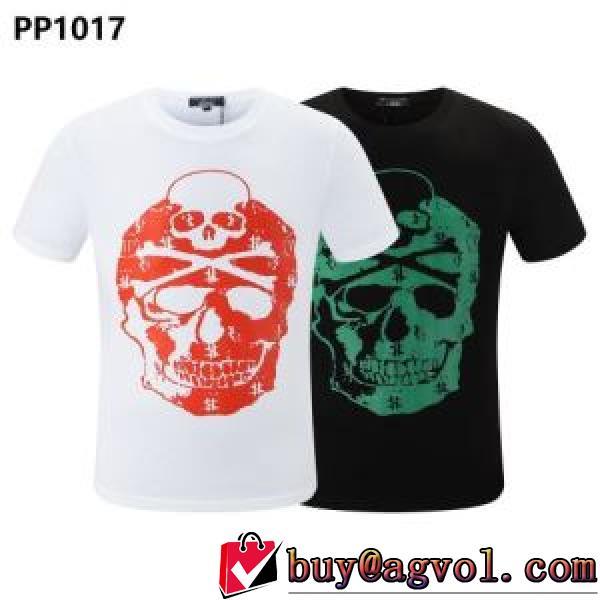 セール中 柔らかい手触り 半袖Tシャツ 2026春夏 オリジナル 2色可選 フィリッププレインスーパーコピー