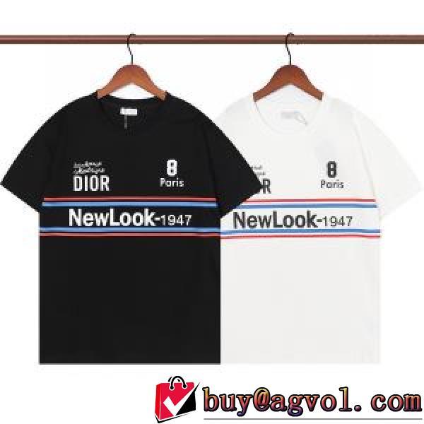 高級感ある 半袖Tシャツ 着心地満点 2026春夏 優しいフィット感 2色可選 ディオールコピーブランド