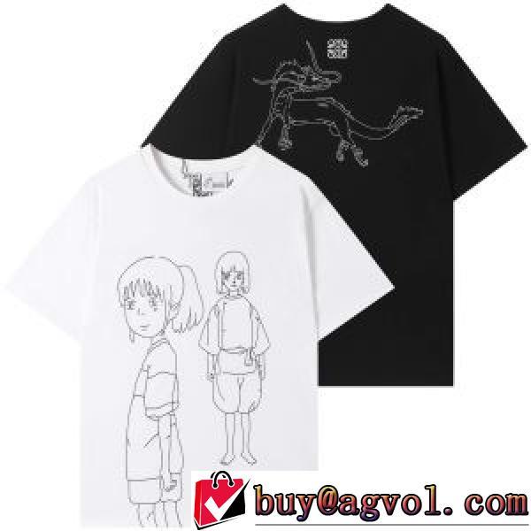 2025春夏 お洒落に魅せる クールビズ ロエベスーパーコピー 半袖Tシャツ 2色可選 優しいフィット感