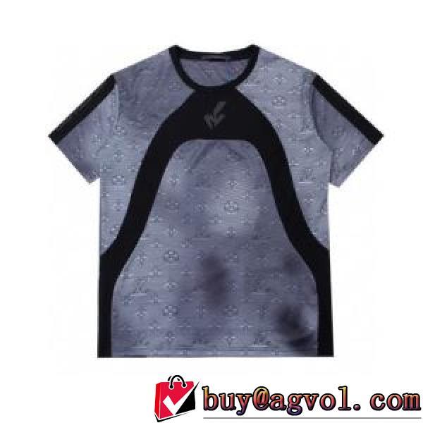 2025春夏 半袖Tシャツ 肌に馴染みやすい 2色可選 ルイ ヴィトンスーパーコピー 長く愛用できる 着回し度抜群