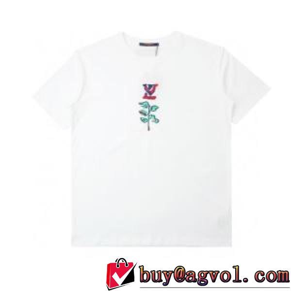 2026春夏 サイズ豊富 ラックスした雰囲気 半袖Tシャツ ルイ ヴィトンコピー ブランド 2色可選 着心地満点