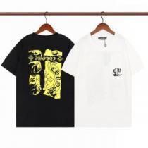 2色可選 クロムハーツコピーブランド シックスタイルに活躍 快適な着心地 半袖Tシャツ 2026春夏 吸汗性に優れ