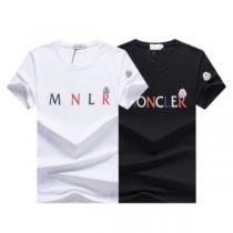 快適な着心地 2026春夏 半袖Tシャツ お洒落に魅せる 2色可選 モンクレールコピー ブランド 海外セレブ愛用