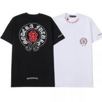 半袖Tシャツ 2色可選 落ち着いた感覚 2026春夏 プリント クロムハーツコピーブランド カッコいい印象を付ける