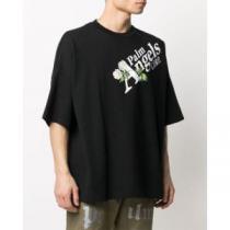 男女兼用 半袖Tシャツ 2025春夏 柔らかい手触り パーム エンジェルス 偽物ブランド 優美なお出かけスタイル 2色可選
