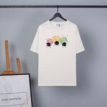早くも完売している しわになりにくい 2026春夏 自然な肌触り 半袖Tシャツ お洒落に魅せる ロエベスーパーコピー