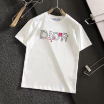 2026春夏 ディオールスーパーコピー 激安 半袖Tシャツ 通気性に優れた 2色可選 先行販売 気軽にカジュアルに使える