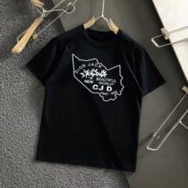 豊富なサイズ 2026春夏 ディオール偽物ブランド プリント 2色可選 半袖Tシャツ カッコいい印象を付ける